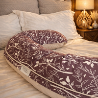 Body Pillow for Pregnancy, Endometriosis, Menopause, Surgery, Chronic Pain - Rosehip