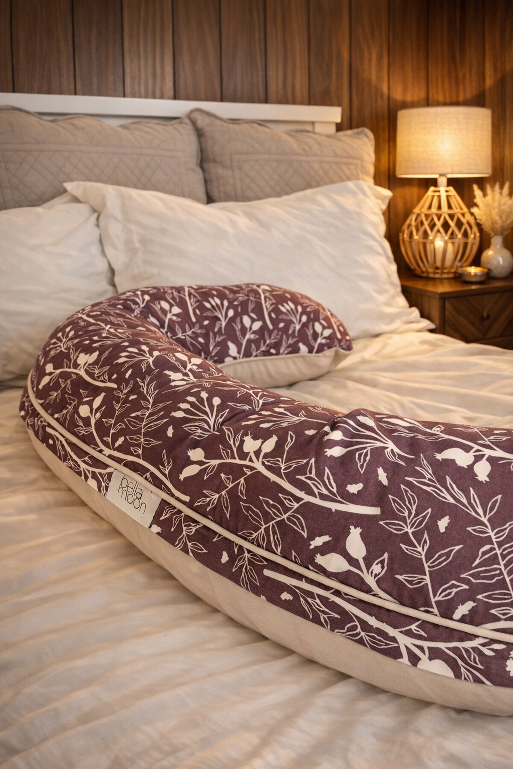 Body Pillow for Pregnancy, Endometriosis, Menopause, Surgery, Chronic Pain - Rosehip