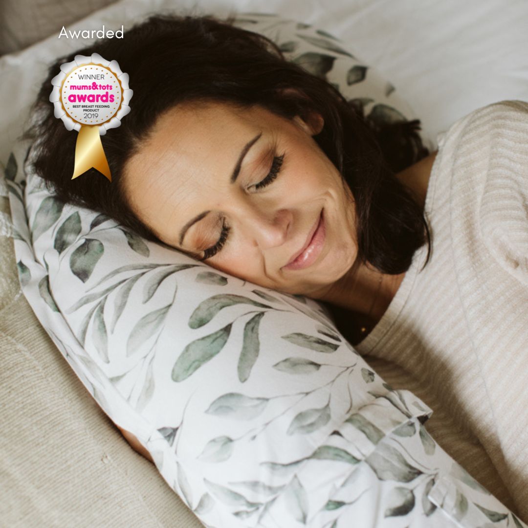 BellaMoon™ Pregnancy & Nursing (3-in-1) Pillow - Waterleaves