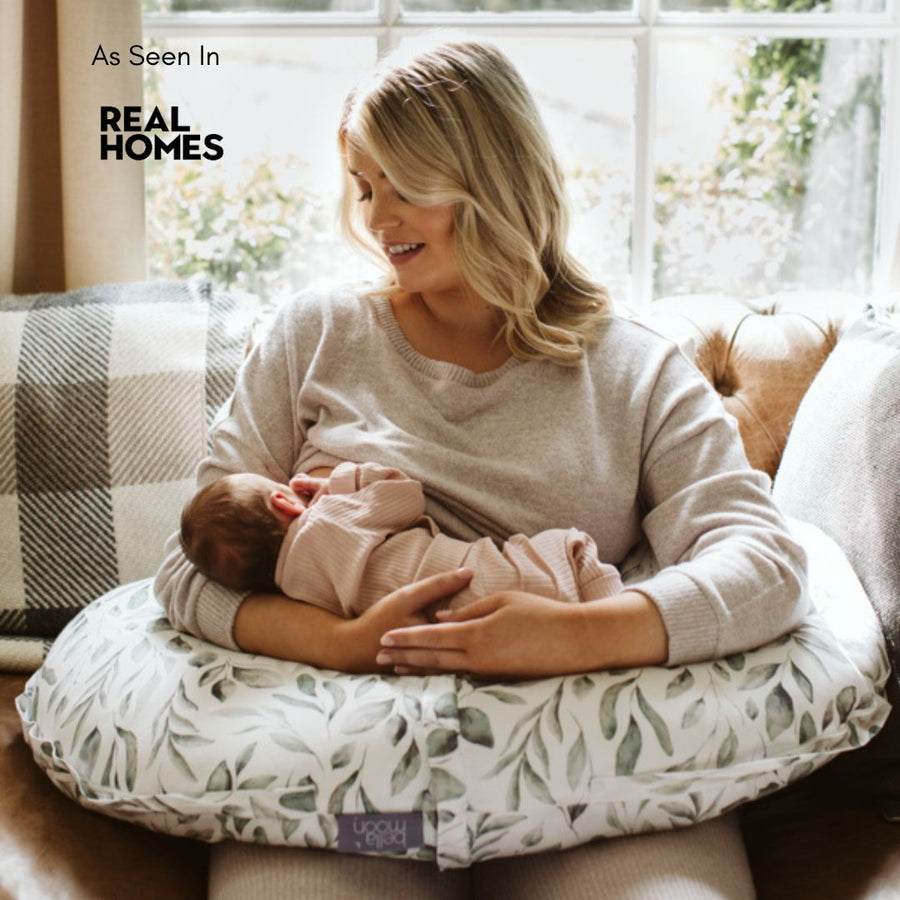 BellaMoon™ Pregnancy & Nursing (3-in-1) Pillow - Waterleaves